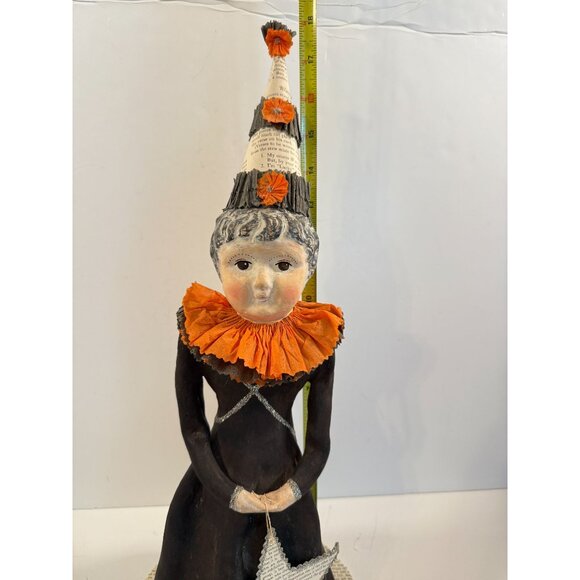 Dee Foust for Bethany Lowe Halloween Trick Or Treat Party Witch 18" Tall - Picture 5 of 12